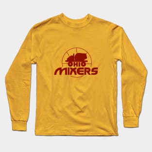 Vintage Ohio Mixers Basketball 1982 Long Sleeve T-Shirt